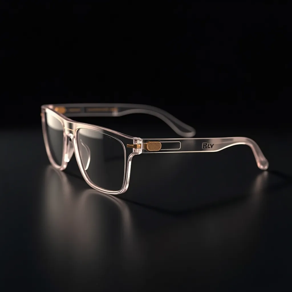 Tactical Talk Vision — Clear Edition smart glasses